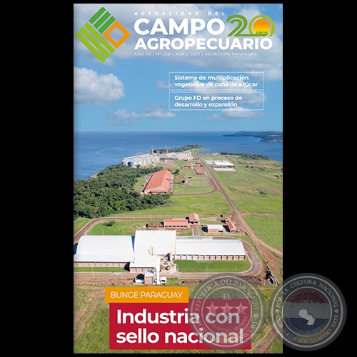 CAMPO AGROPECUARIO - AÑO 20 - NÚMERO 238 - ABRIL 2021 - REVISTA DIGITAL